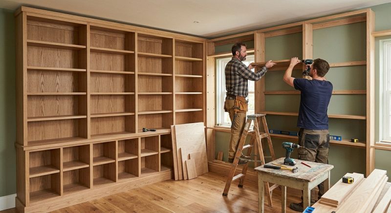 Bookshelves Installation in Charlotte, NC