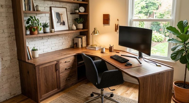 Built In Desk Installation in Charlotte, NC