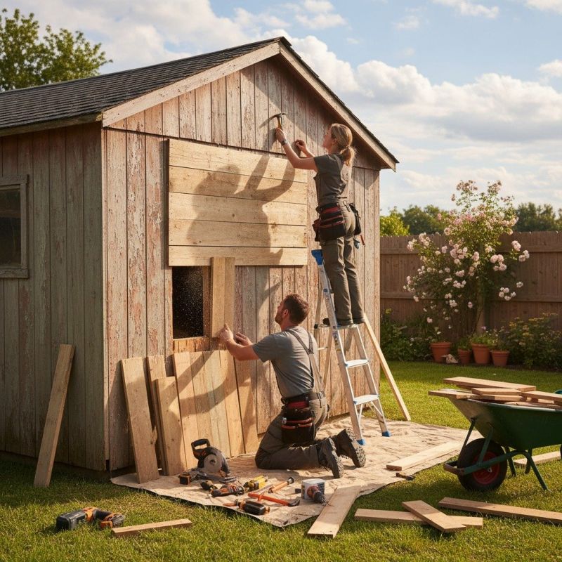 Roof Repair Options For Sheds, Barns, And Gazebos