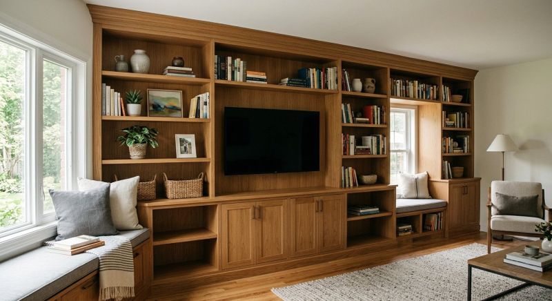 Built In Furniture Construction in Winston Salem, NC
