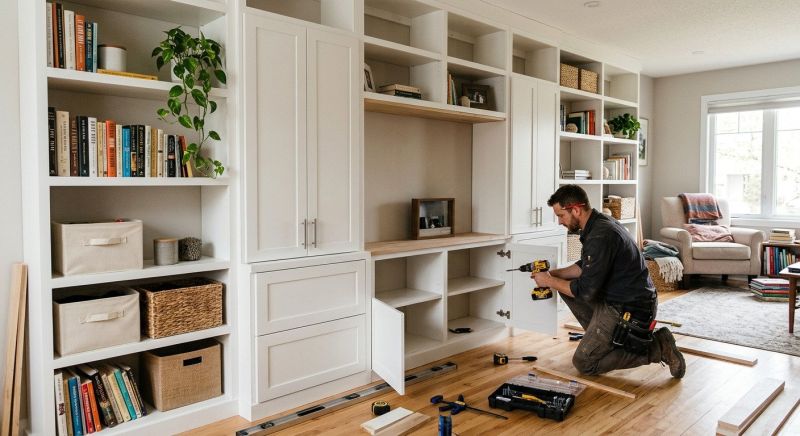 Builtin Cabinets Installation in Winston Salem, NC